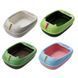Cat litter tray Dinosaur 42&times;28&times;16 cm, grey