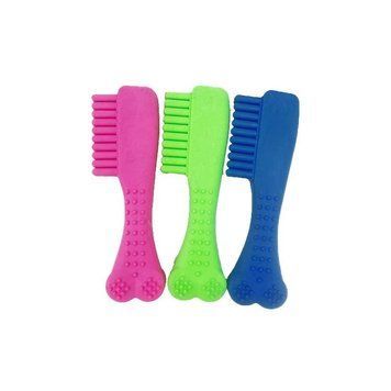 Figurka-grzebień dla psa TPR 14 cm, r&oacute;żowy