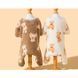 Dog pyjamas Flannel Teddy bears, brown, S